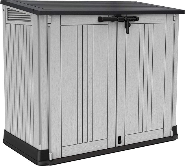 LARGE KETER STORE NOVA Garden Lockable Storage Box XL Shed Outside Bike