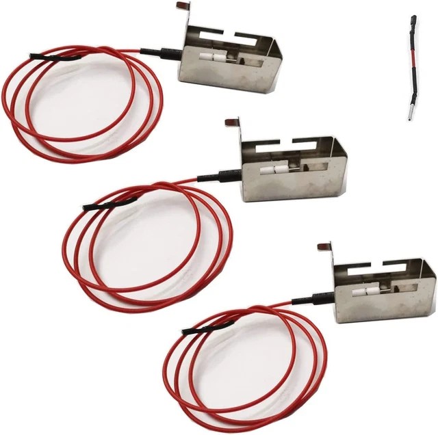 GRILL IGNITER REPLACEMENT Kit with Collector Box for DCS Gas Grills
