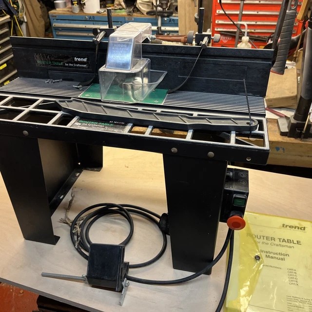 TREND ROUTER TABLE For The Craftsman £65.00 PicClick UK