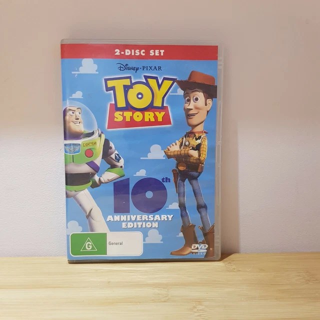 DISNEY PIXAR TOY Story 2 Disc Set DVD PAL Region 4 10th Anniversary