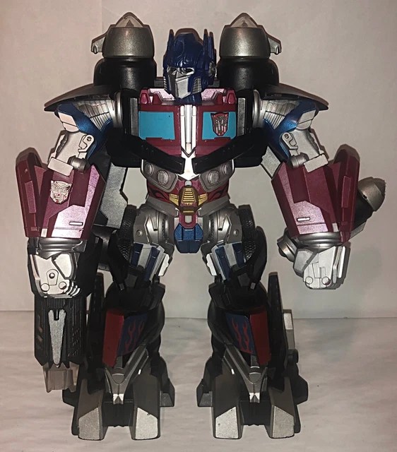 2008 HASBRO OPTIMUS Prime Mega Power Bot Transformers 12" Figure 15.95