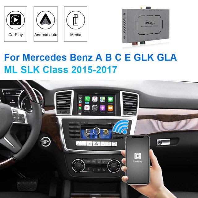WIRELESS CARPLAY ANDROID Auto Retrofit Interface Box For Benz A B C E