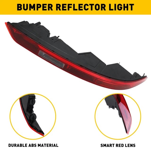 RIGHT SIDE REAR Bumper Reflector Brake Tail Light Lamp for Audi Q5 2018