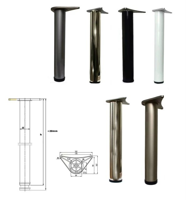 ADJUSTABLE BREAKFAST BAR Worktop Support Table Kitchen Leg 710/820/870