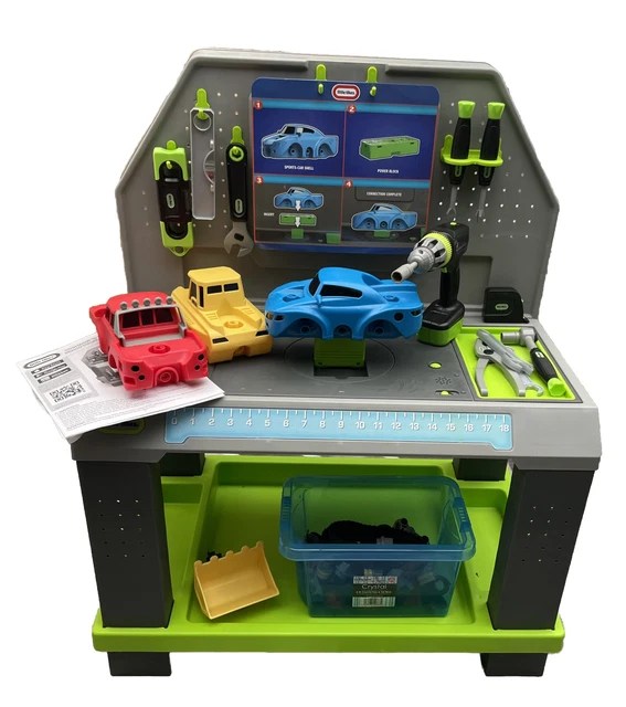 LITTLE TIKES INTERACTIVE Work Bench £50.00 - PicClick UK