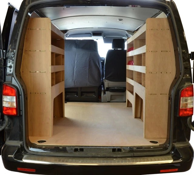 VW T5 T6 Transporter Van Shelving Racking Tool Storage Package WRK38