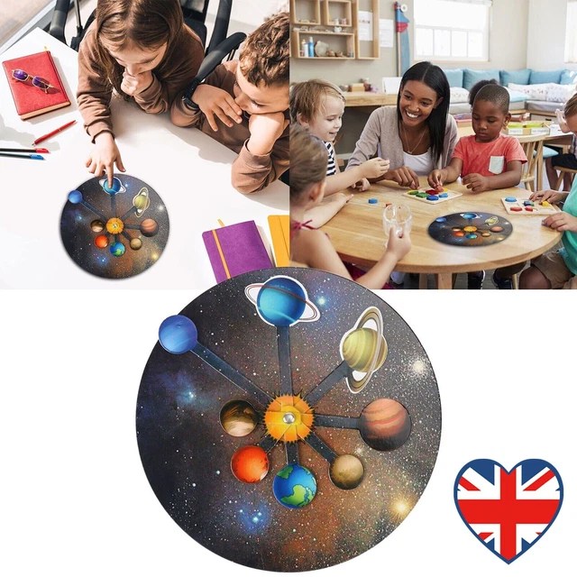 DIY SOLAR SYSTEM Model Scientific Experiment Toy Kids