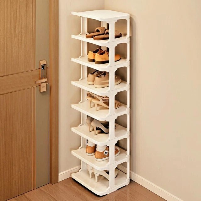 7 TIER SHOE Rack Tall Storage Shelf Unit Home Organiser