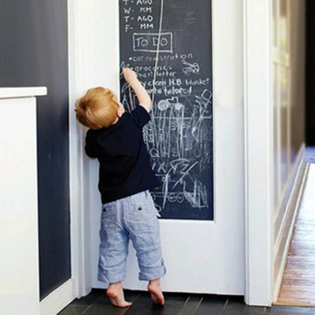 CHALKBOARD WALL STICKER Removable Drawing Writing Teaching Board Office