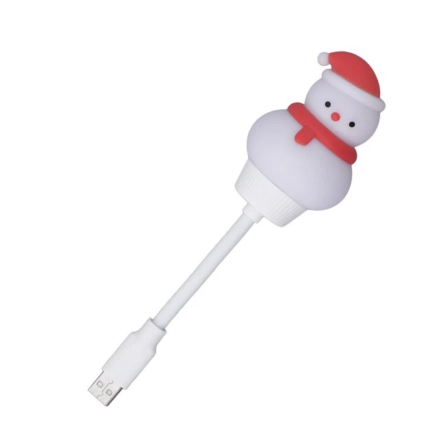 MINI USB LED Lamp Cartoon Shape Plug And Play Energy Saving Flexible