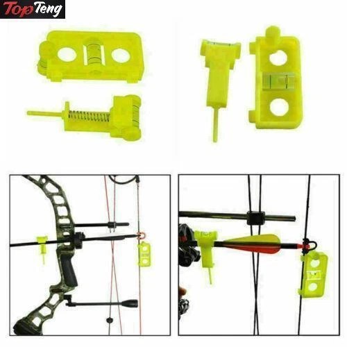 BOW TUNING & Mounting String Level Combo Arrow Snap on For Bow nock