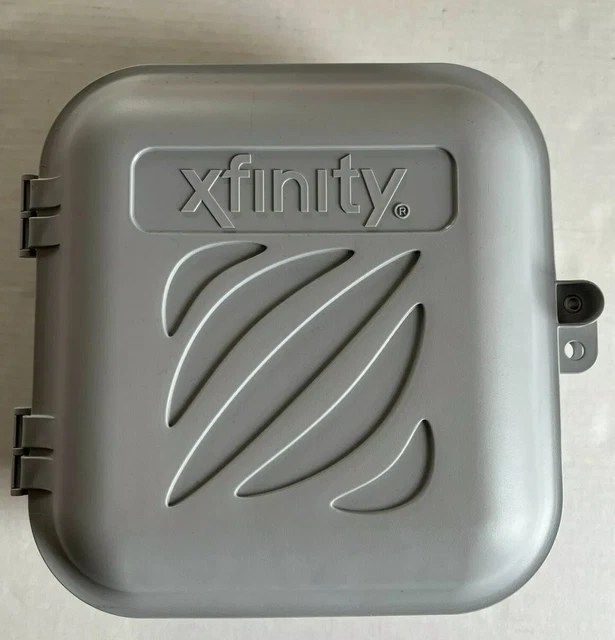 OUTDOOR WATERPROOF ENCLOSURE Xfinity Comcast Cable House Box Coaxial