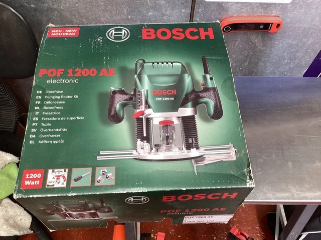 BOSCH POF 1200 AE Router £48.50 - PicClick UK