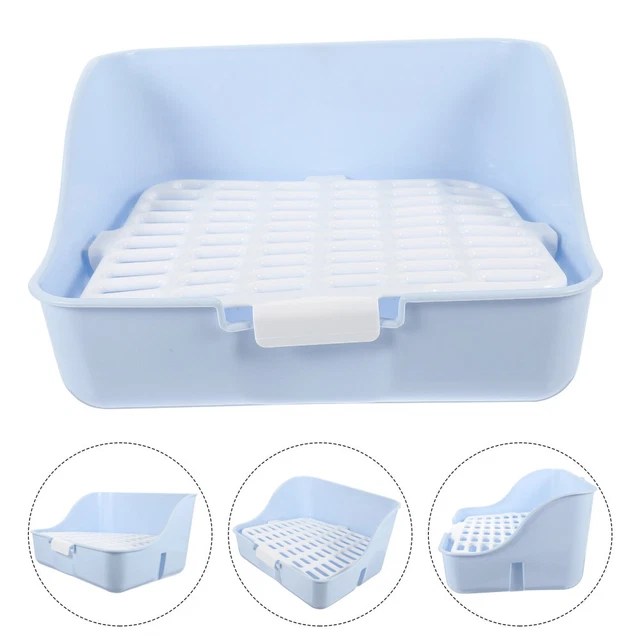 RABBIT TOILET LITTER Tray for Rabbits Potty Trainer Cage Animal £17.39