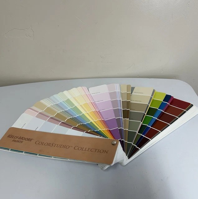 KELLYMOORE COLORSTUDIO COLLECTION Fan Deck Color Chart Color Swatches