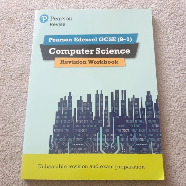 PEARSON COMPUTER SCIENCE Edexcel GCSE (91) Revision Workbook £4.50