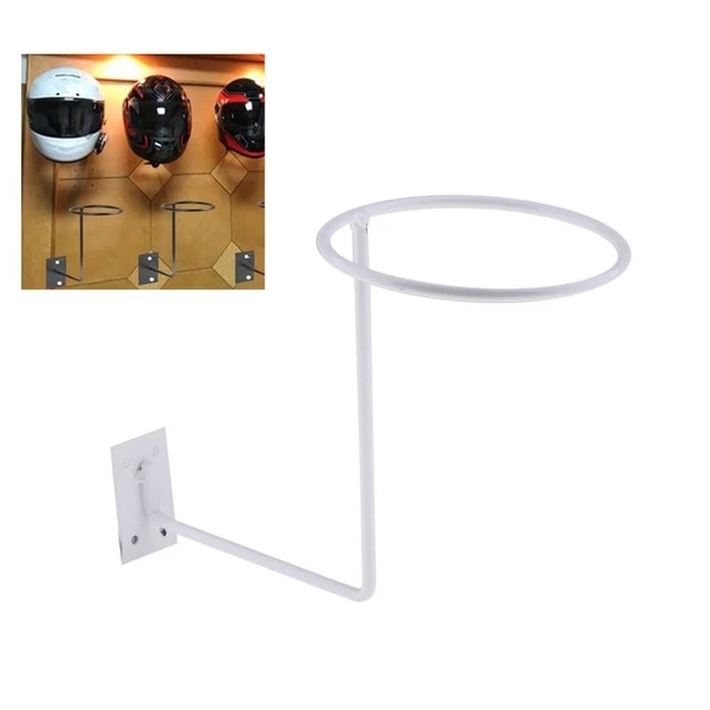 SIMPLE WALL MOUNTED Display Rack Space Saver Bike Motorcycle Hats