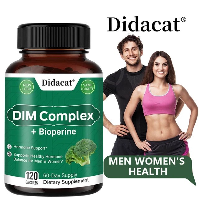 DIM COMPLEX + Bioperine Supplement Hormone,Menopausal And Prostate