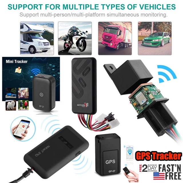 REALTIME GPS TRACKER Tracking Locator Device GPRS GSM Car Motorcycle