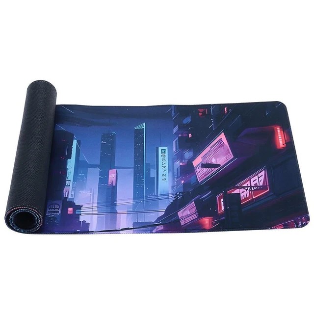 COMPUTER DESK PAD Rubber Gaming Mousepad Wrist Rests Large Mouse Pad