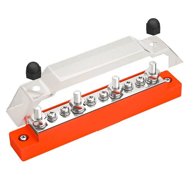 POSITIVE POWER DISTRIBUTION Terminal Block Battery Bus Bar Set 300V AC