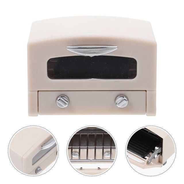 MINI KITCHEN APPLIANCE Oven Model Simulated Sturdy Toy Kids Plaything