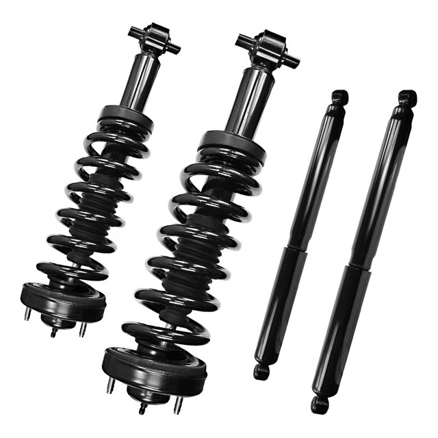 4WD FRONT STRUTS w/Coil Spring Rear Shocks Sway Bars Fit 2015 2017