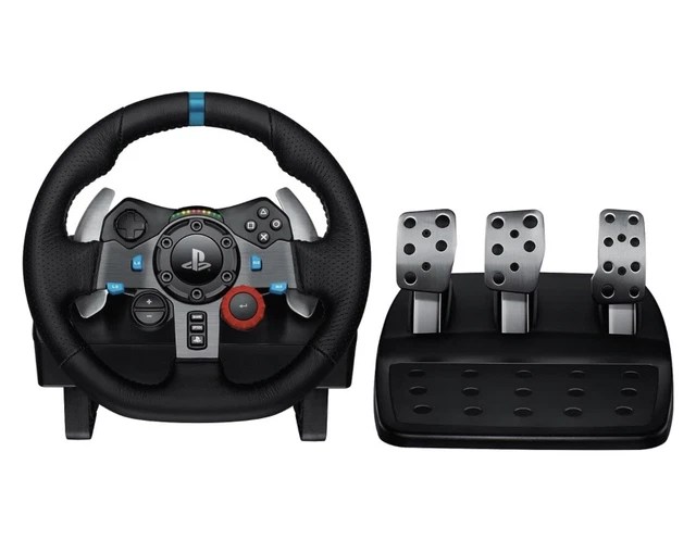 LOGITECH G29 DRIVING Force Racing Wheel and Floor Pedals for PS5, PS4