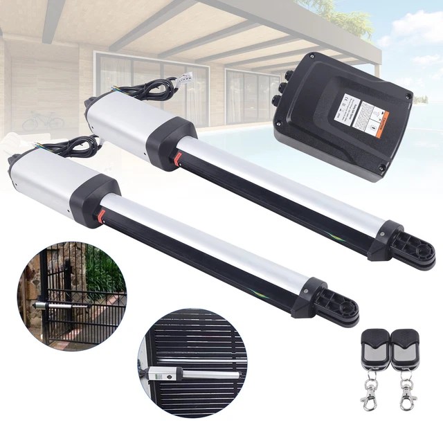 AUTOMATIC DUAL ARM Swing Gate Operator Electric Actuator Dual Door