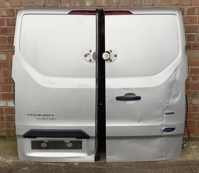 FORD TRANSIT CUSTOM MK8 Rear Barn Doors Moondust Silver Left Right