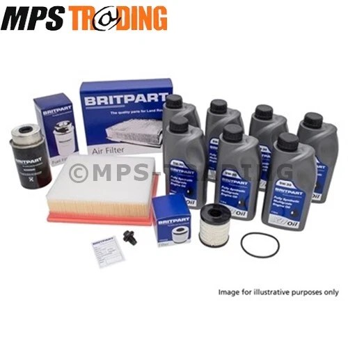 LAND ROVER DEFENDER 90 110 130 Td5 Service Kit & Oil £89.95