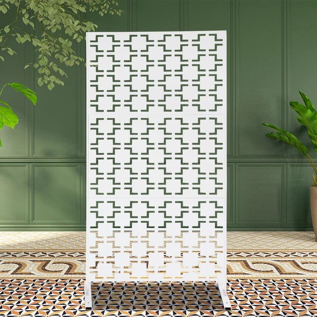 ROOM DIVIDER PRIVACY Screen Panels Stand Privacy Screen Steel Frame