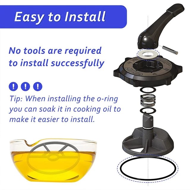 HEAVY DUTY SP714T Vari Flo Valve Rebuild Kit For Hayward Multiport