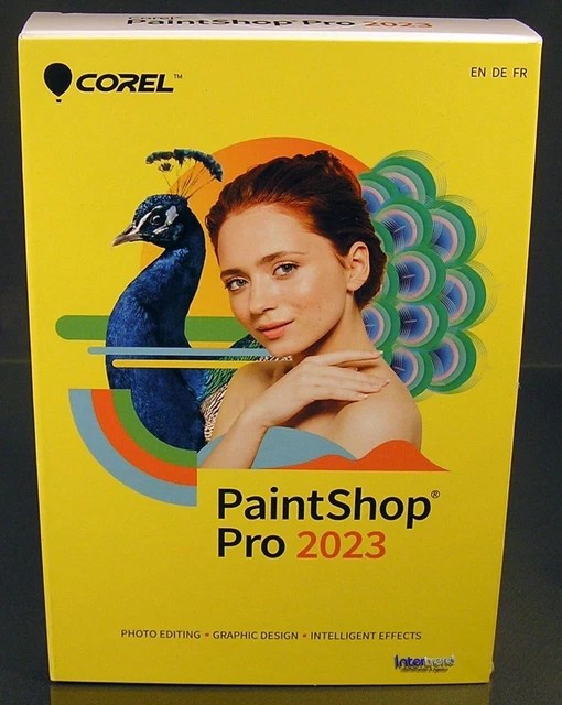 COREL PRO 2023 Vollversion 2 PC Box Dauerlizenz + Handbuch