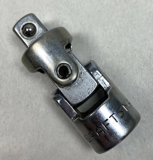 VINTAGE CRAFTSMAN TOOLS =V= Universal Swivel Socket Joint Adapter 3/8