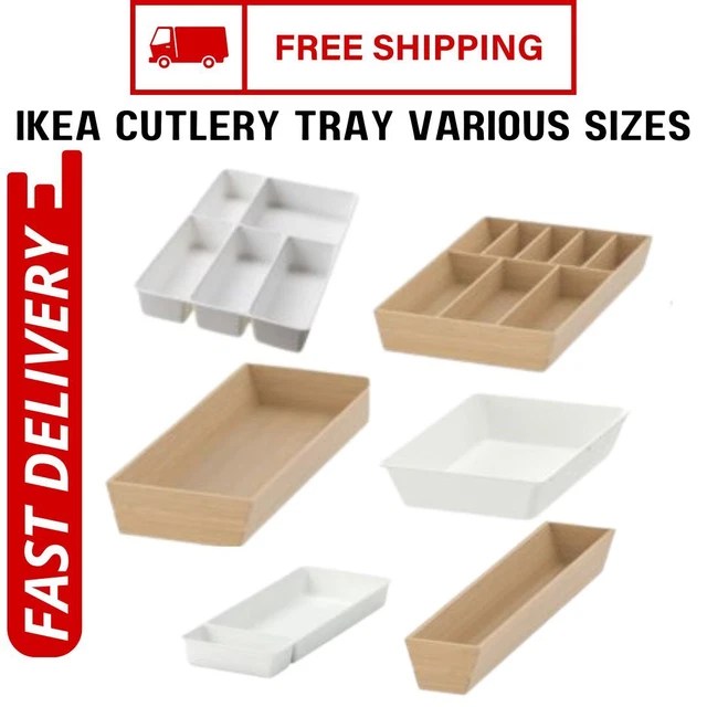 IKEA CUTLERY TRAY Storage Rack Utensil Partition Kitchen Organiser NEW