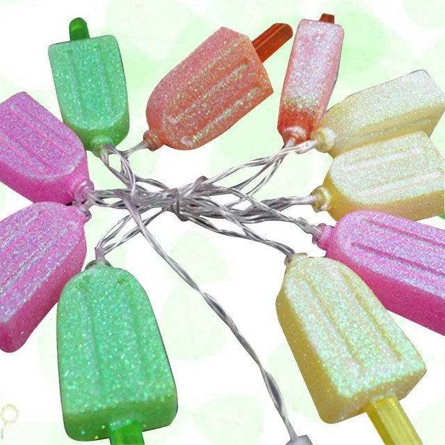 BATTERY OPERATED STRING Lights Popsicle String Light Ice Popsicle Light