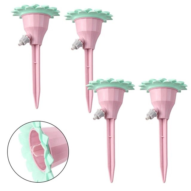 EASY TO USE Drip Irrigation System Kit 4pcs Self Watering Drippers for