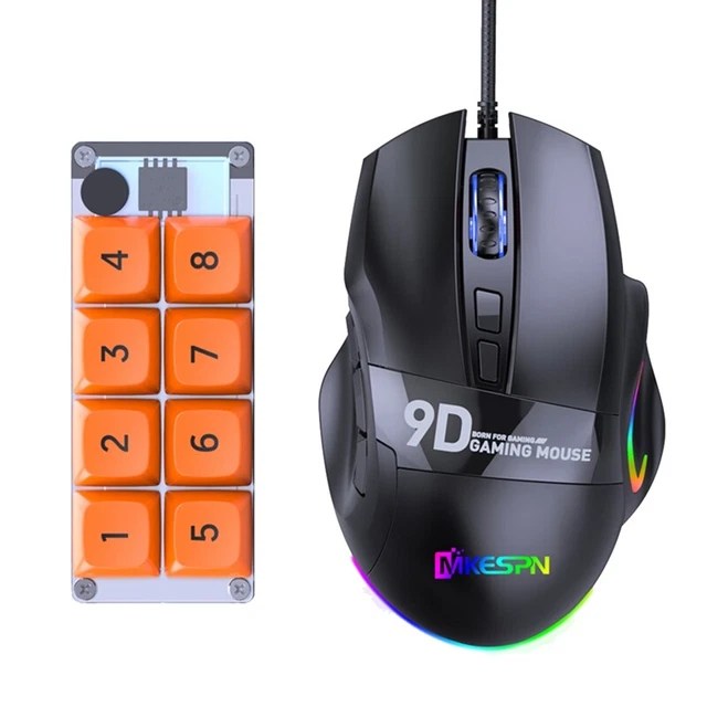 RGB PROGRAMMING CUSTOM Mechanical Keyboard and Gaming Mouse Combo 8