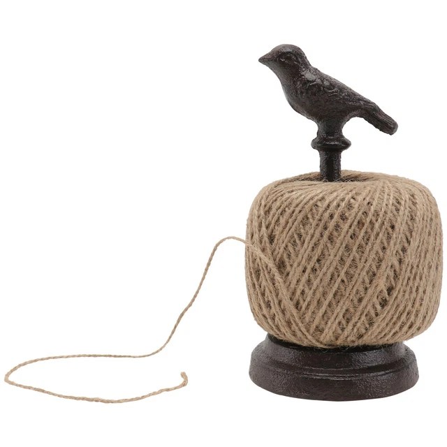SPOOL ANIMAL DECOR Jute Twine Rope Creative Holder Artificiales Para £