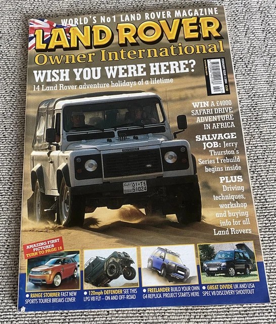 LAND ROVER OWNER International Magazine, February 2004, Issue 2 £4.00