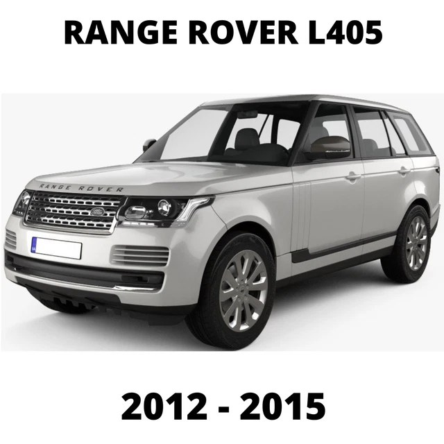 RANGE ROVER L405 Service Repair Manual On CD 2012 2018 Land
