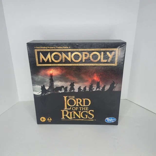 MONOPOLY: DER HERR der Ringe Edition Brettspiel Top. Komplett!! 2021