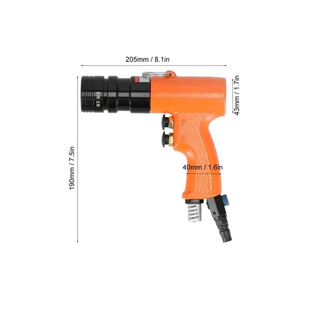 PNEUMATIC RIVET NUT Pull Riveting Automatic Air Riveter Tool M5 M6 KV