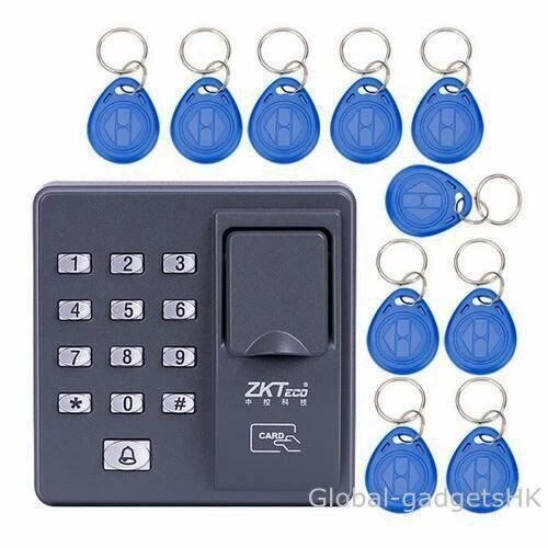 ZKTECO FINGERPRINT+RFID CARD Access Control Keypad Password Keypad+10