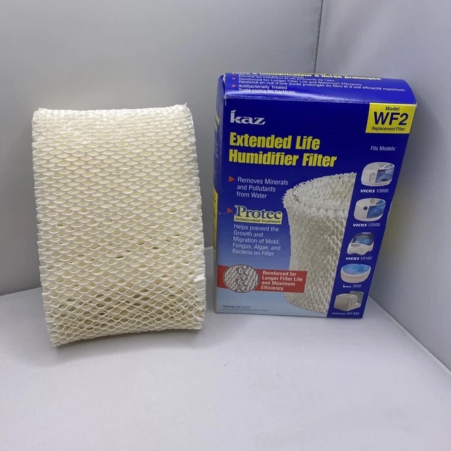 PROTEC KAZ EXTENDED Life Humidifier Replacement Filter Model WF2 New