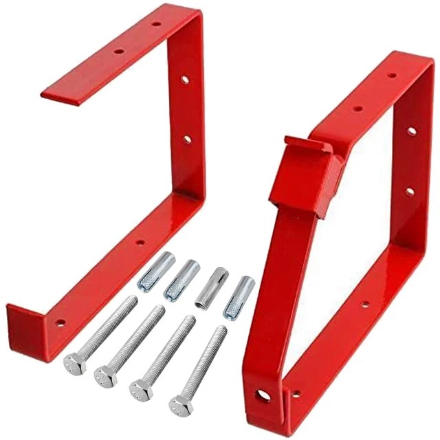 UNIVERSAL LADDER RACK Bracket Lockable Wall Secure Ladders Locking