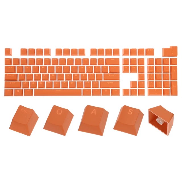 104 KEY PBT Keycap Set OEM Profile Double Shot for Mechanical Keyboard
