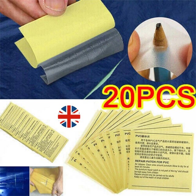 20X INFLATABLE REPAIR Kit Puncture For Pools Airbeds Hot Tub Patches