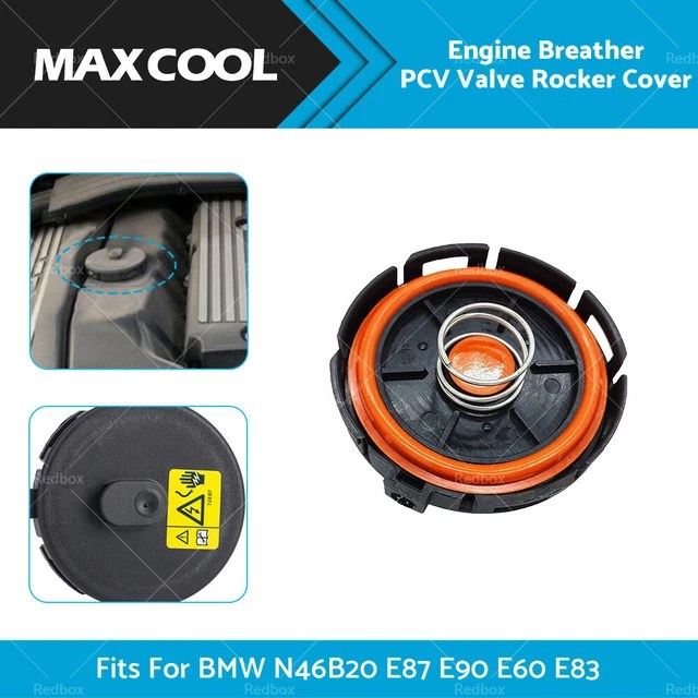 ENGINE BREATHER PCV Valve Rocker Cover Fit For BMW N46 N46B20 E60 E83